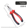 3 Types Pliers Set, Heavy Duty Combination Long Nose Diagonal Cutter Pliers, Wire Cutting Gripping Tool Kit for DIY Repair