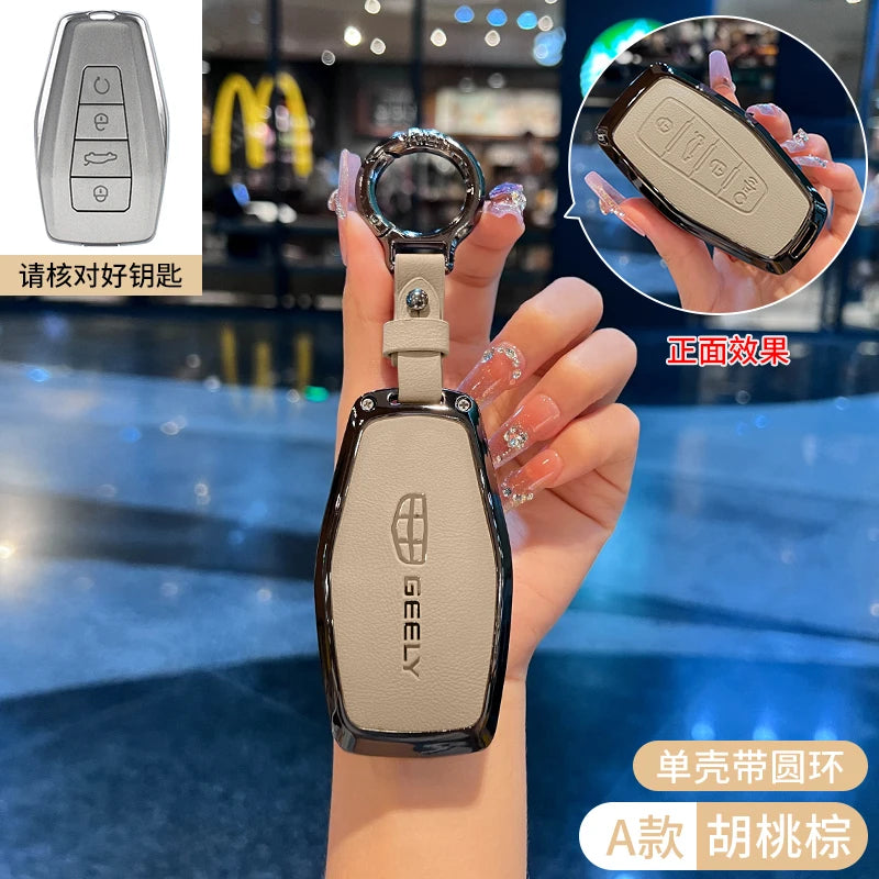 Key Fob Cover Case for Geely Coolray, Emgrand X6, GX7 & More
