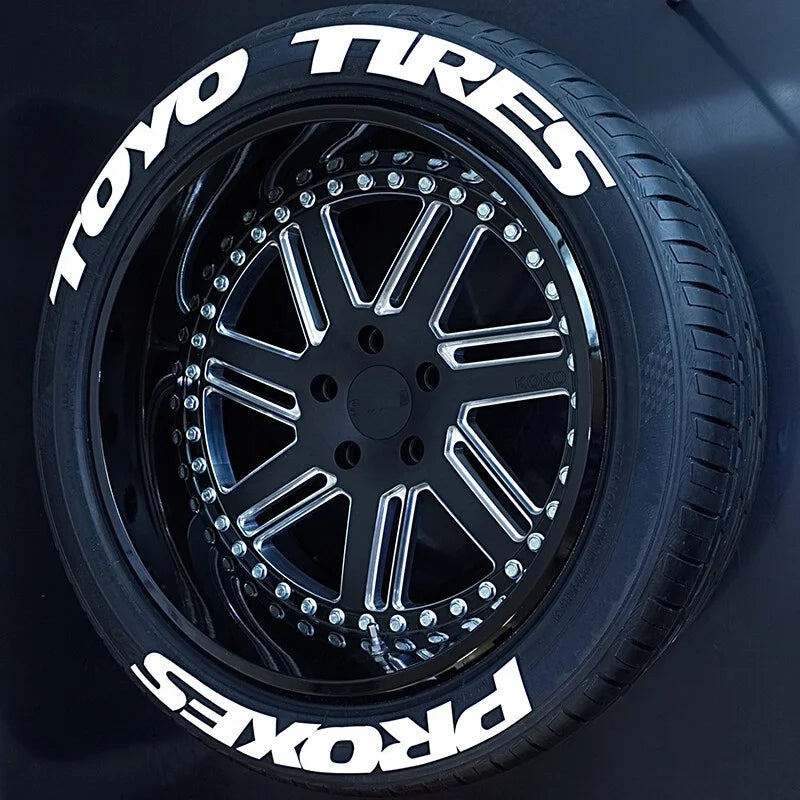 3D Waterproof Tire Stickers – Universal for Cars & Motorcycles - image 2
