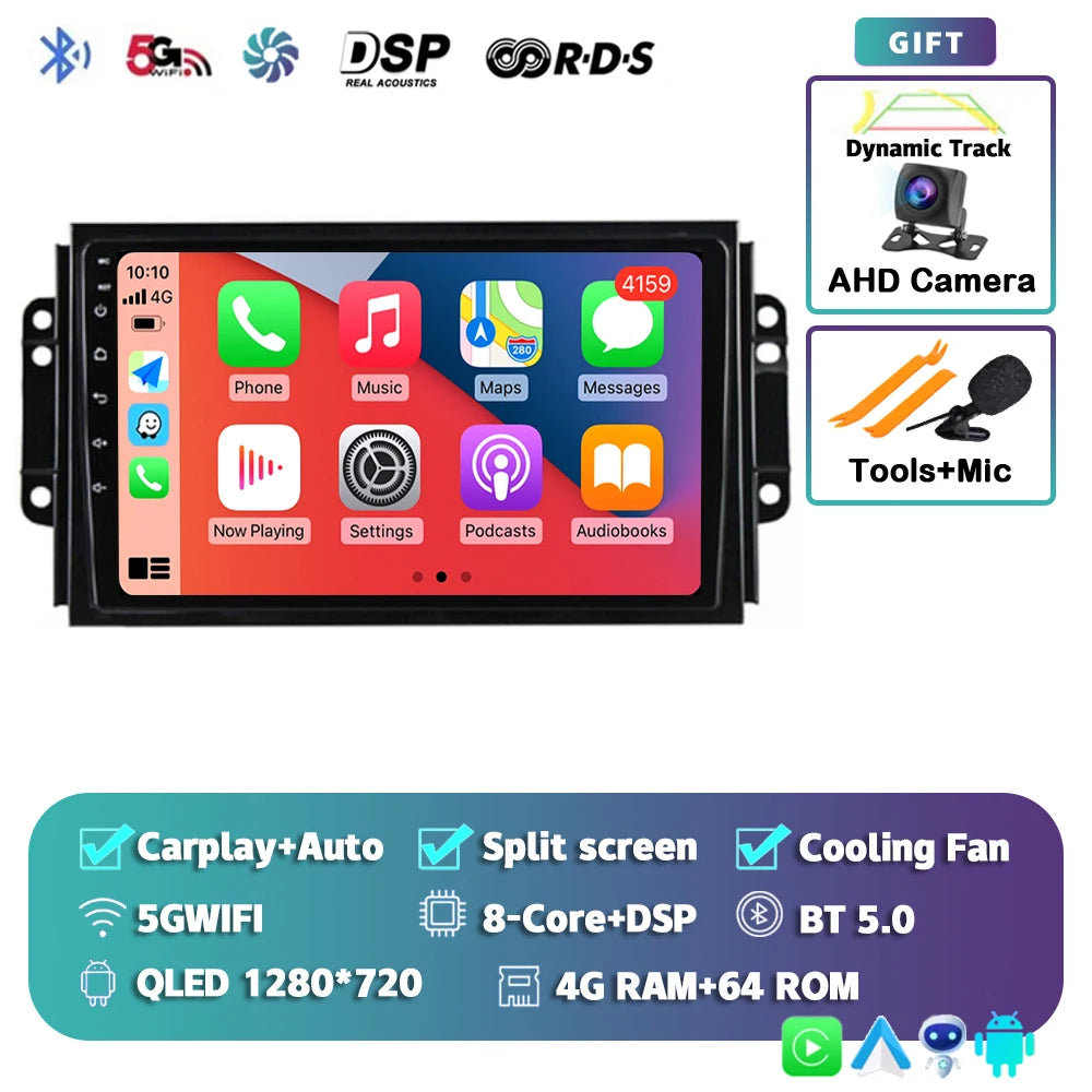 9-Inch Android CarPlay Multimedia Player for Chery Tiggo 2016-2020 - image 19