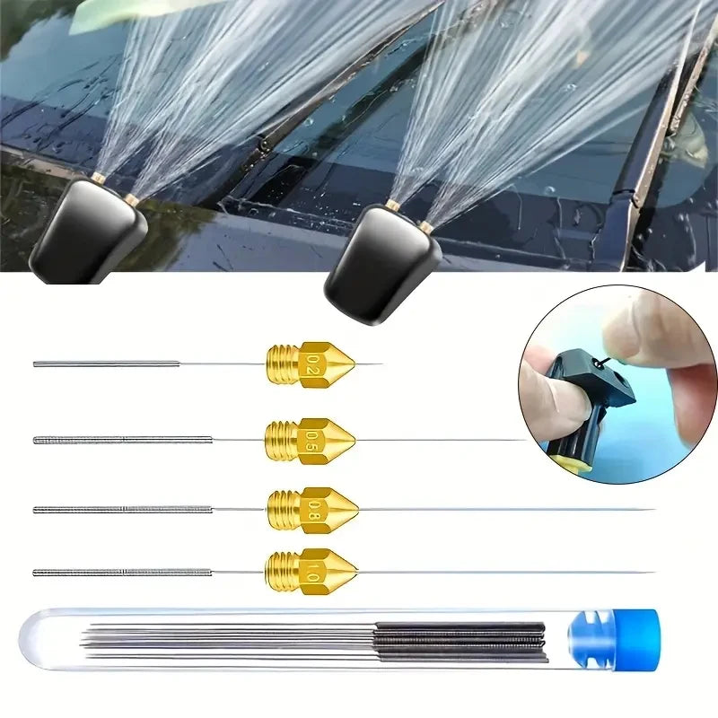 Nozzle Cleaning Needle Kit 0.2-0.4mm Stainless Steel for 3D Printers
