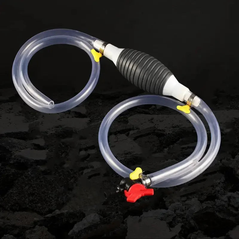 Manual Fuel Transfer Pump for Diesel Siphon Pump with Hose for Fuel Oil Transfer