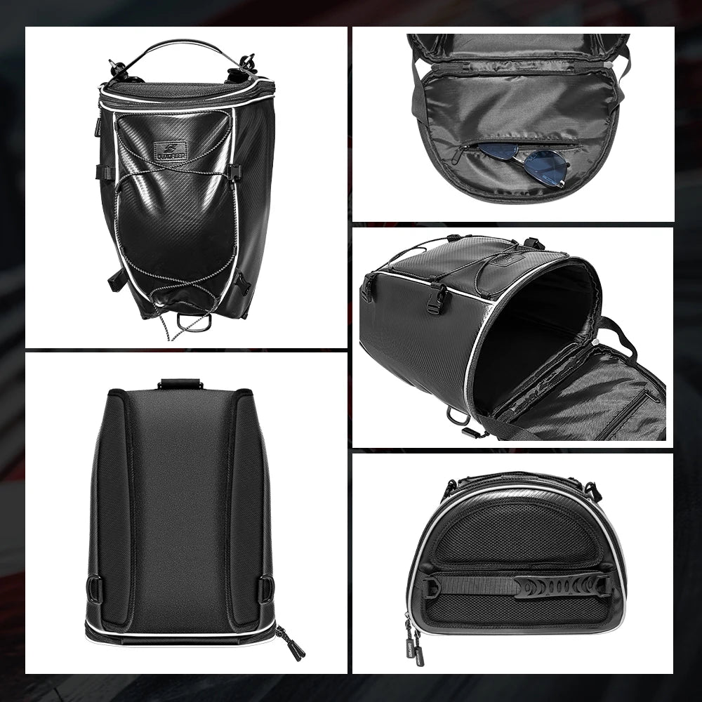 Waterproof Motorcycle Tail & Helmet Bag - image 17
