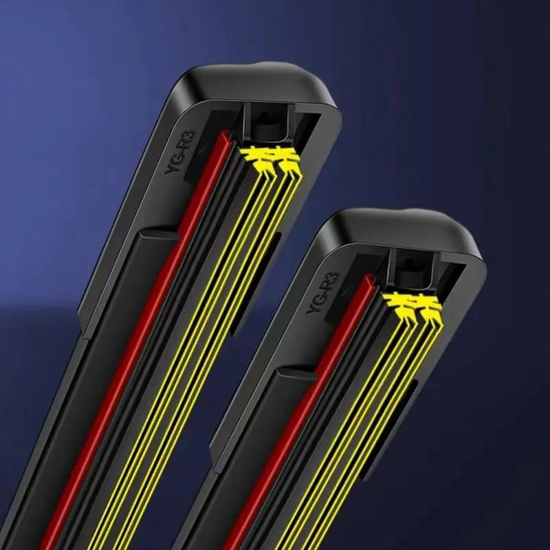 Front and Rear Wiper Blades Windshield Windscreen Brushes 26"+16"+12", Compatible with Hyundai Santa Fe TM 2018-2023