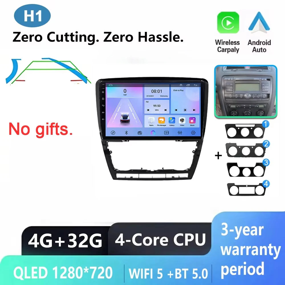 10-Inch Android Car Stereo for Skoda Octavia 2004-2013 - image 24