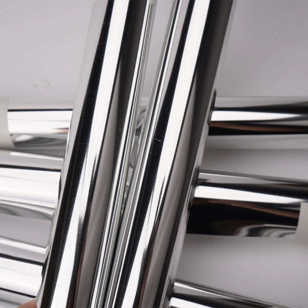 Chrome Silver Mirror Vinyl Wrap Roll - Air Release PVC Film for Car - image 2