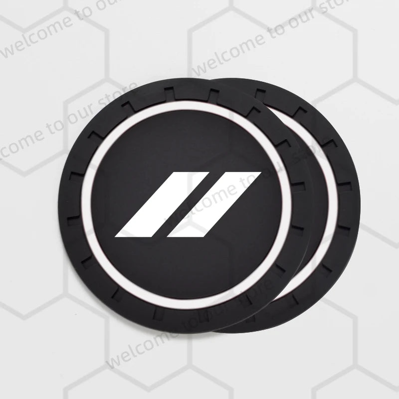 Non-Slip Rubber Cup Coasters for Dodge Vehicles (2-Pack) - image 9