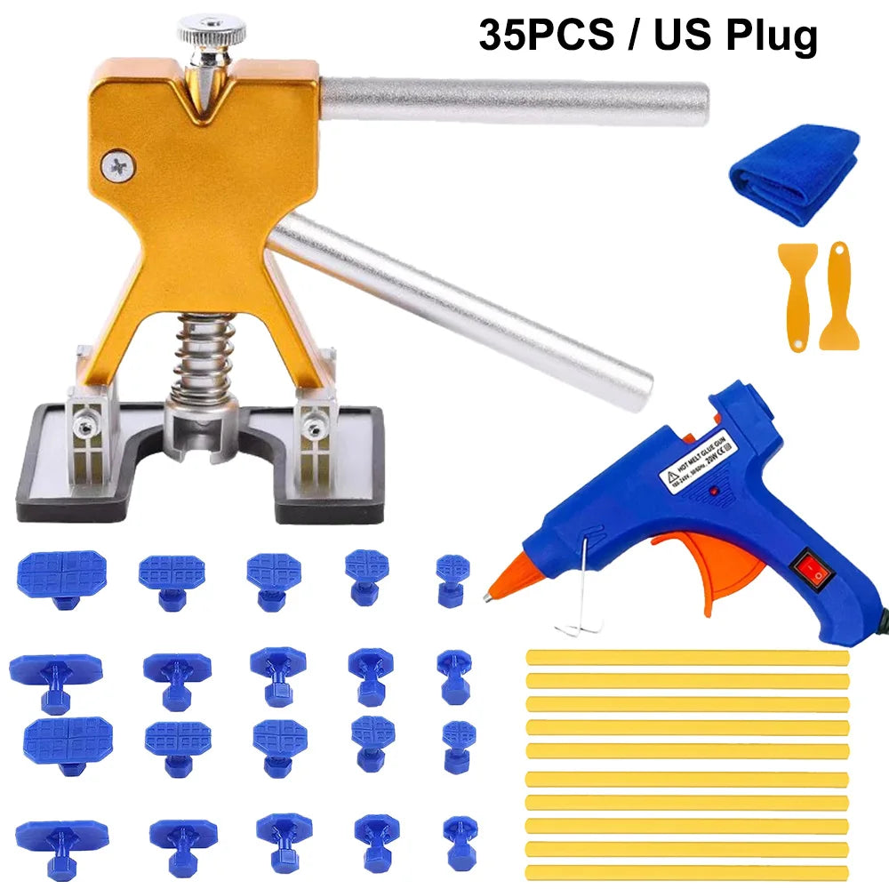 Paintless Dent Removal Tool Kit with Slide Hammer – Auto Body Repair - image 7