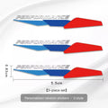 Tri-Color Stripe Metal Interior Sticker Set for BMW G30 G01 G05