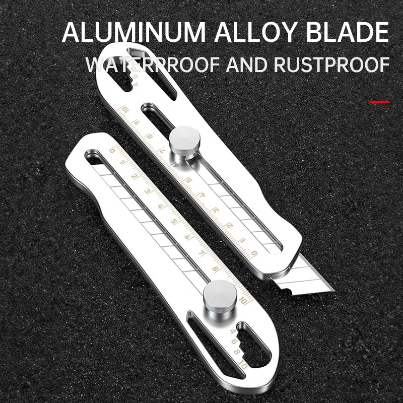 Heavy Duty Industrial Grade Stainless Steel Utility Knife and Wallpaper Blade Set