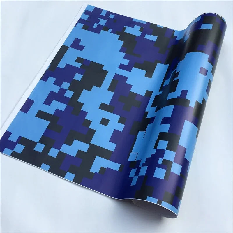 Camo Vinyl Wrap Film Roll - Car Motorcycle Laptop DIY Sticker - image 9