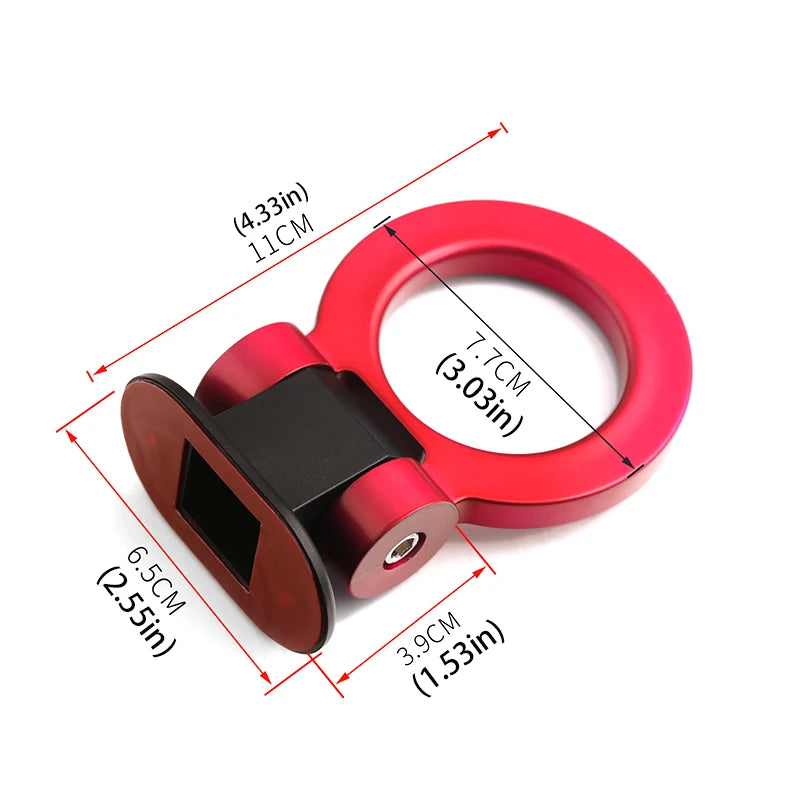 Decorative Fake Tow Hook for Car Front or Rear Bumper