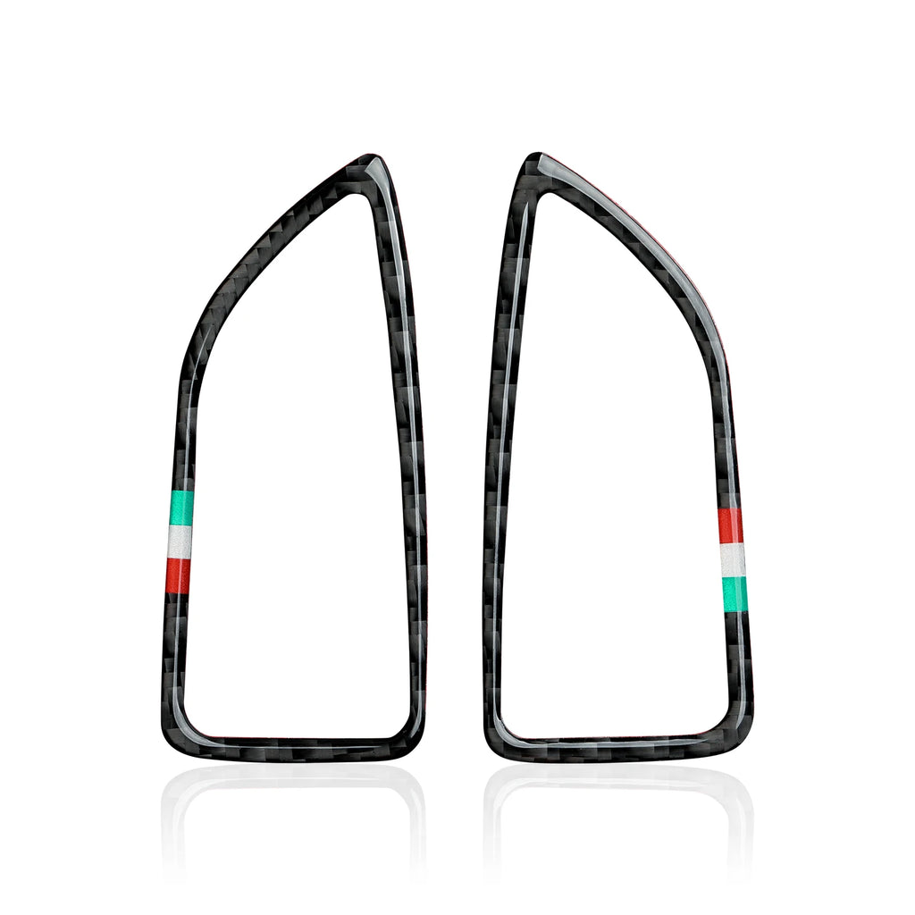 Carbon Fiber Interior Trim Stickers for Alfa Romeo Giulia and Stelvio