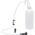 1L Brake Fluid Bleeder Kit with Non-Return Valve & Hook - Car Motorcycle One Person Bleeding Tool