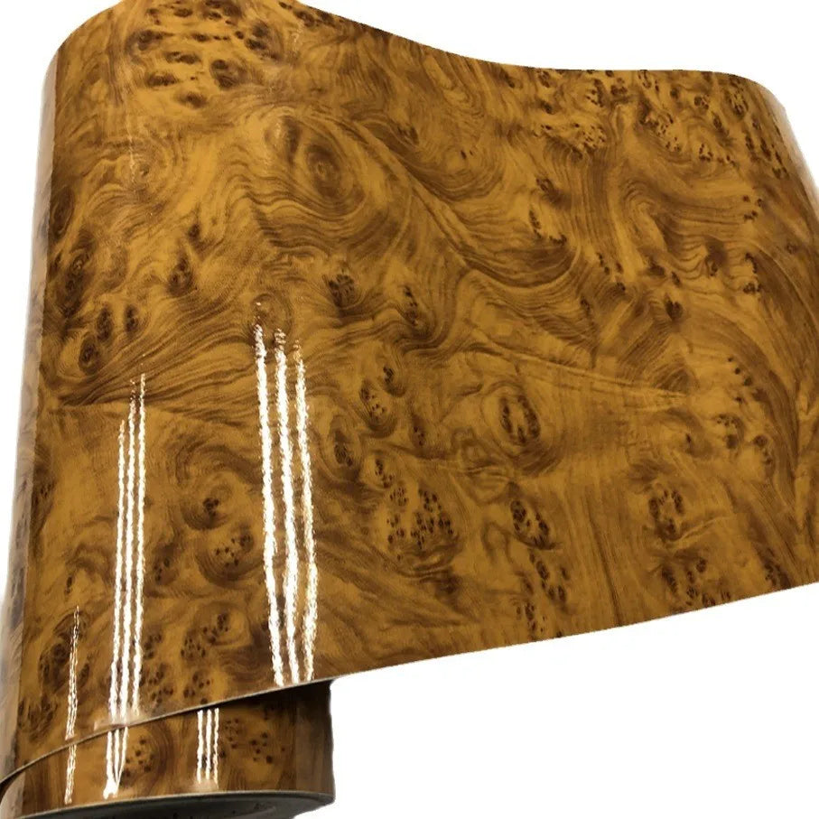 Self-Adhesive Wood Grain Car Vinyl Wrap Film 30x100cm - image 9