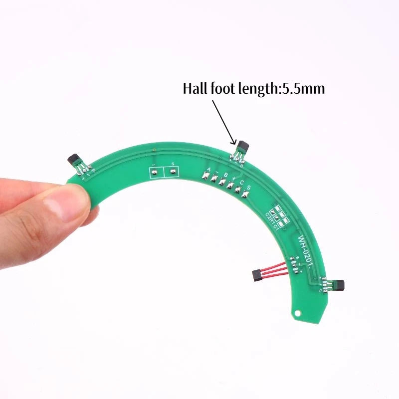 E-bike Motor Hall Sensor Kit Includes High Pressure Models 502F 3144 for PCB Essential for Fixing Controller RPM Sensing Issues