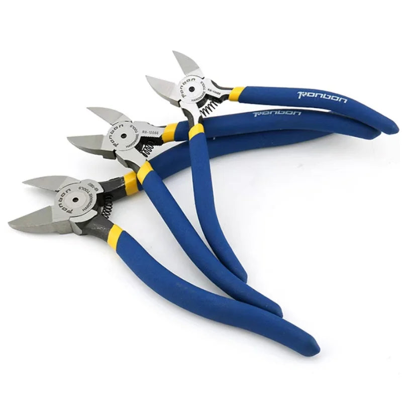 5/6/7 Inch Professional Cutting Pliers Wire Stripping Tool Side Cutter Cable Burrs Nipper Electricians DIY Repair Hand Tools