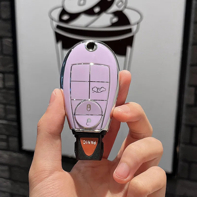 TPU Car Key Cover for Jeep & Dodge Models – Durable Fob Case - image 12