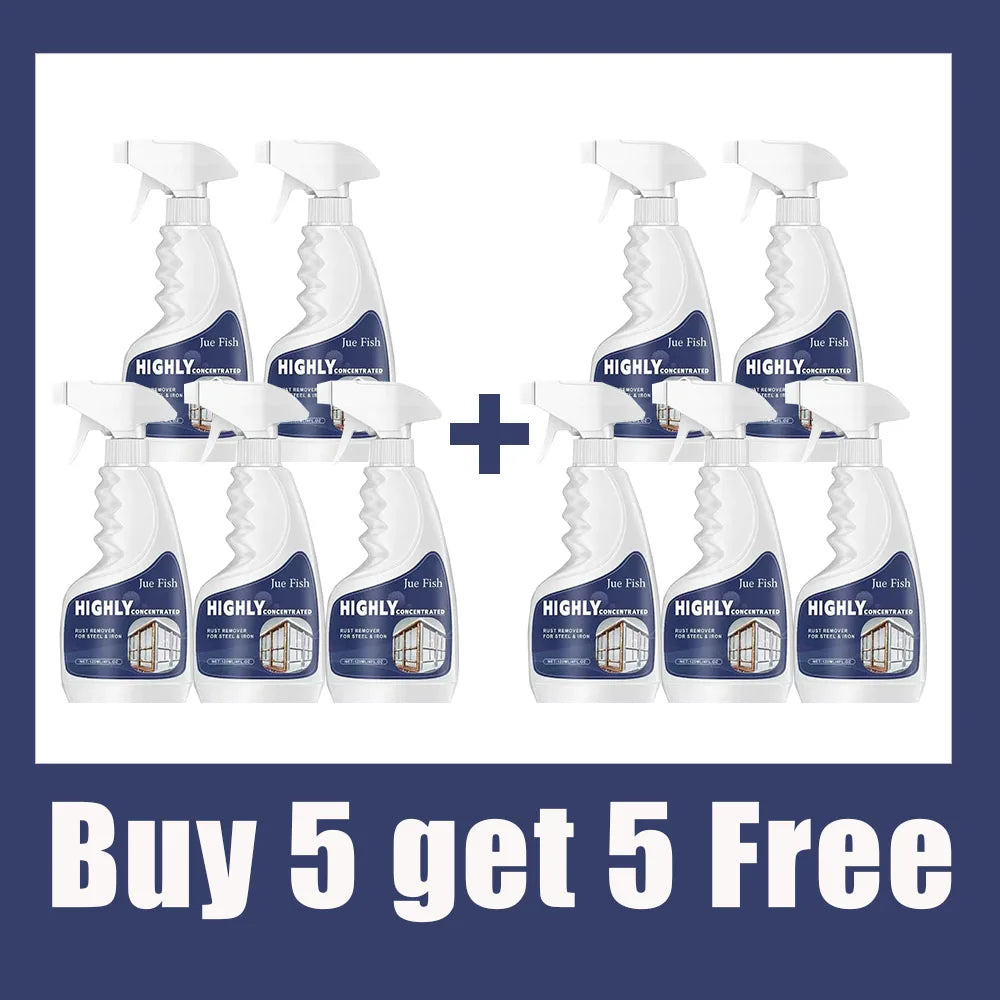 Car Rust Remover Spray - 120ml Multifunctional Metal Cleaner - image 11