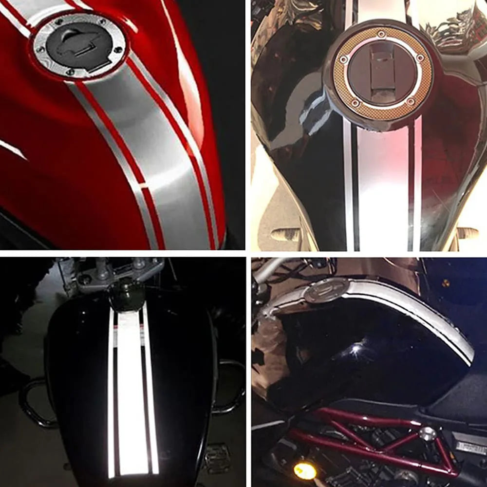 50cm DIY Motorcycle Pinstripe Decals for Tank, Fairing and Helmet - view 8