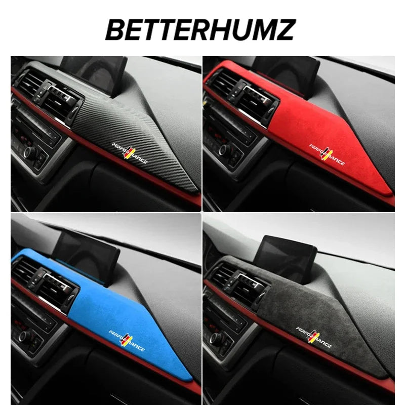 Suede Dashboard Panel Cover Trim for BMW 3 Series F30 and 4 Series