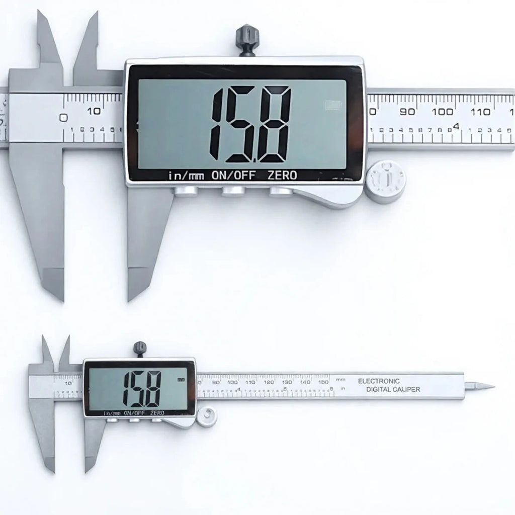 Digital Vernier Caliper 6-Inch – Inch/Metric LCD