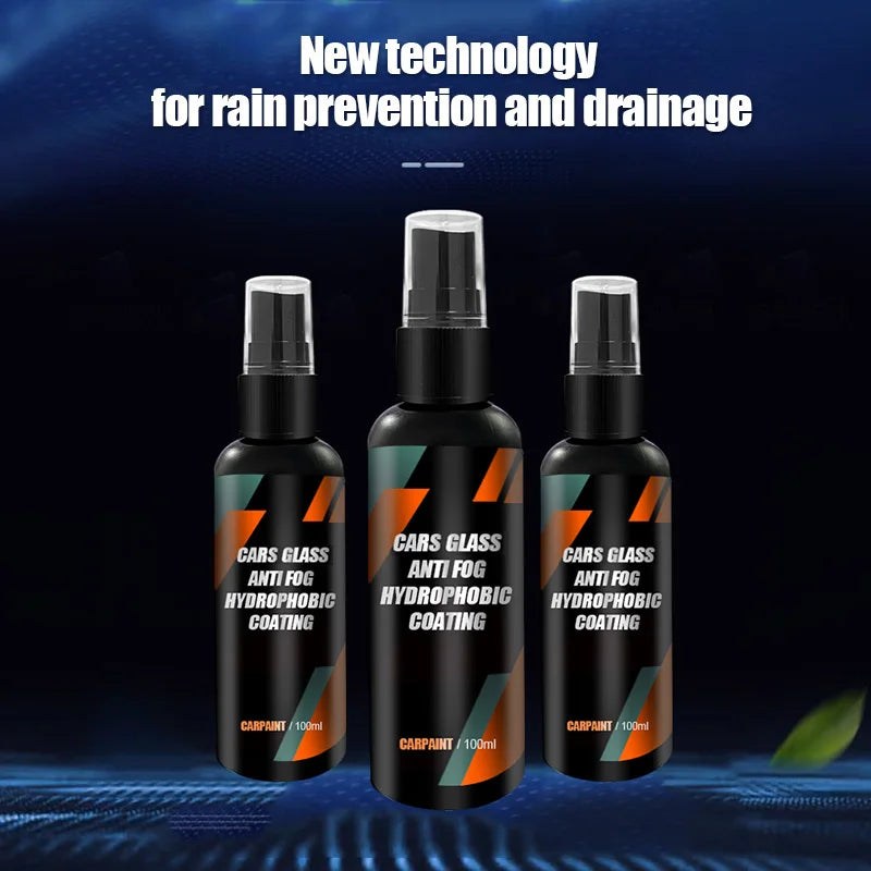 Auto Water Repellent Spray Anti Rain Coating For Car Glass Hydrophobic Anti-rain Car Liquid Windshield Mirror Water Repellent