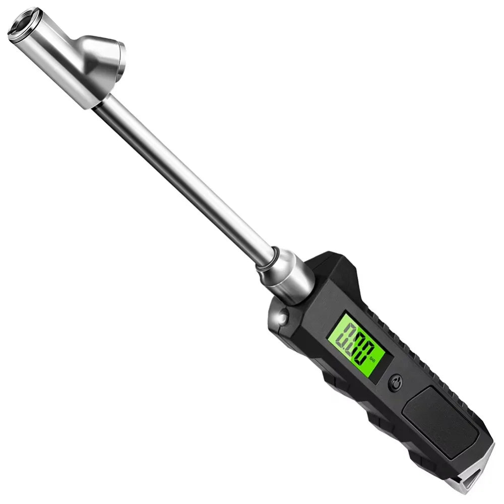Digital Tire Pressure Gauge 230 PSI 4 Settings Heavy Duty Non-Slip with Backlit LCD Flashlight for Truck/Car/Bicycle/Motorbikes