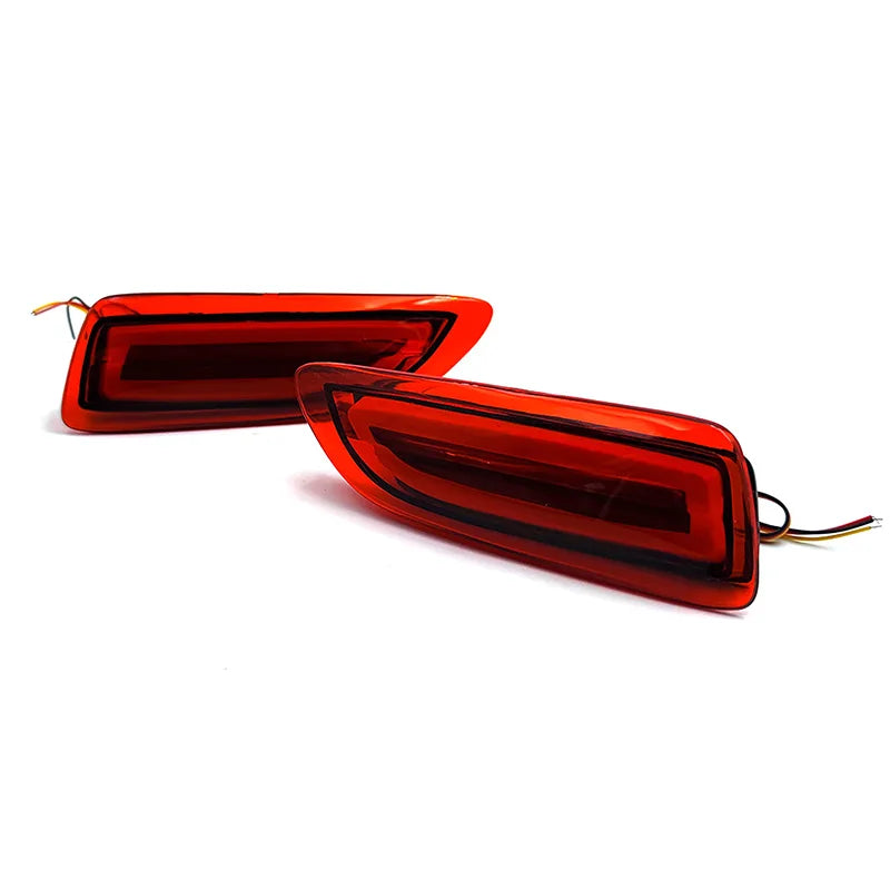 LED Rear Bumper Reflector Lights for 2011-2013 Toyota Corolla - image 6