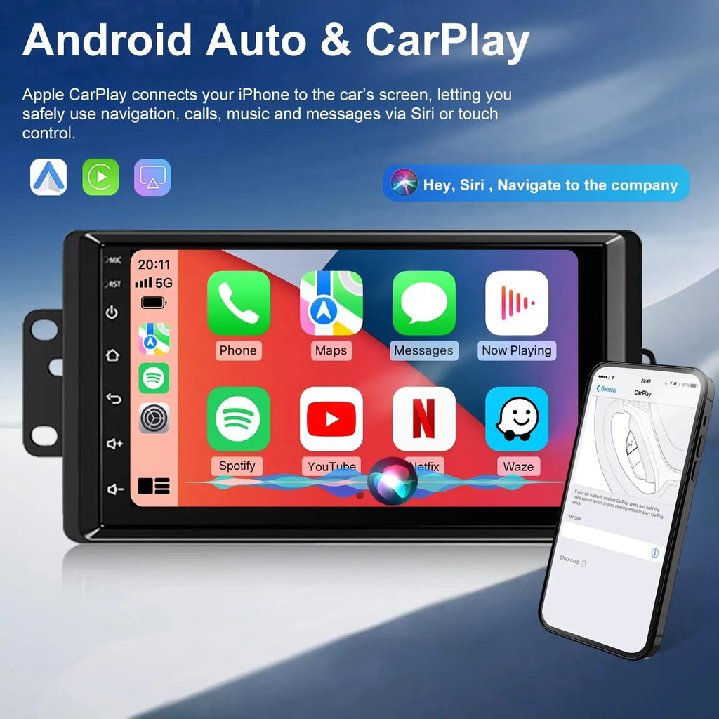Android 13 Car Stereo for Chevy GMC | 7-inch Touchscreen with CarPlay - image 18