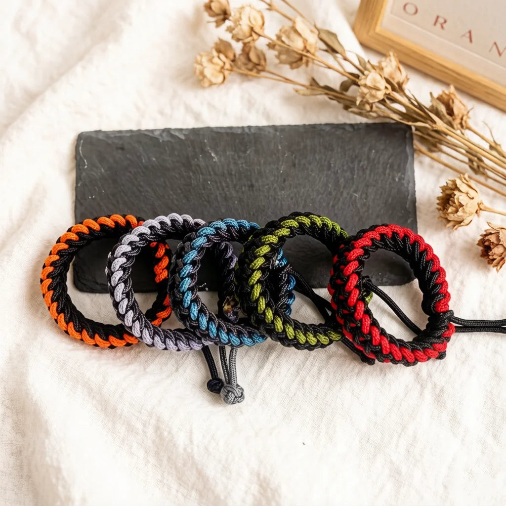 Handwoven Paracord Survival Bracelet – Emergency Rope