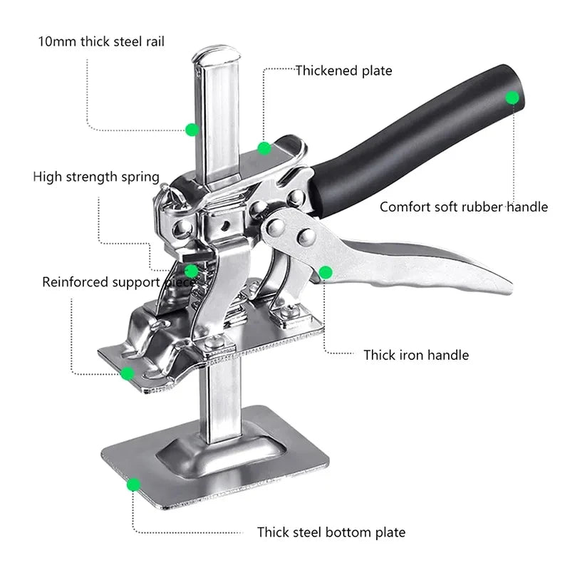 Lifting Tool Labor-Saving Arm Jack Door Panel Drywall Lifting Cabinet Board Lifter Tile Height Adjuster Elevator Tools Height Re
