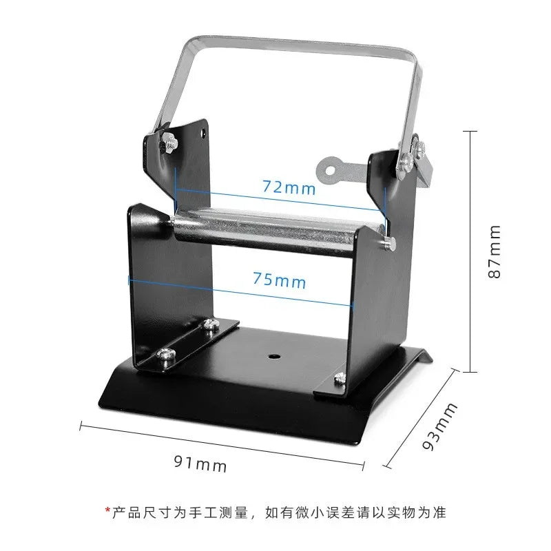Solder Dispenser Reel Soldering Wire Stand Holder For Soldering Iron Stand Tin Welding Wire Bracket Tin Wire Rack Line Seat