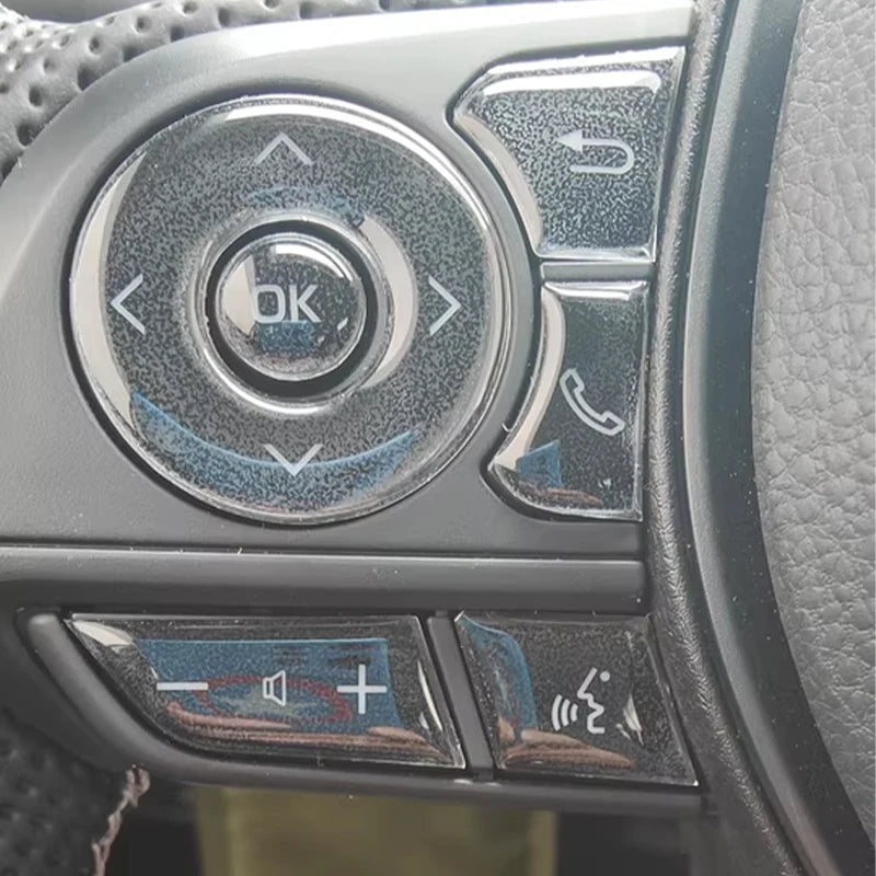 Steering Wheel Button Protector Sticker for Toyota Corolla Cross 2020-2025