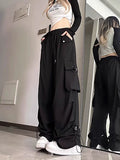Women's Casual Wide Leg Cargo Pants - Trendy Summer Fit - image 5