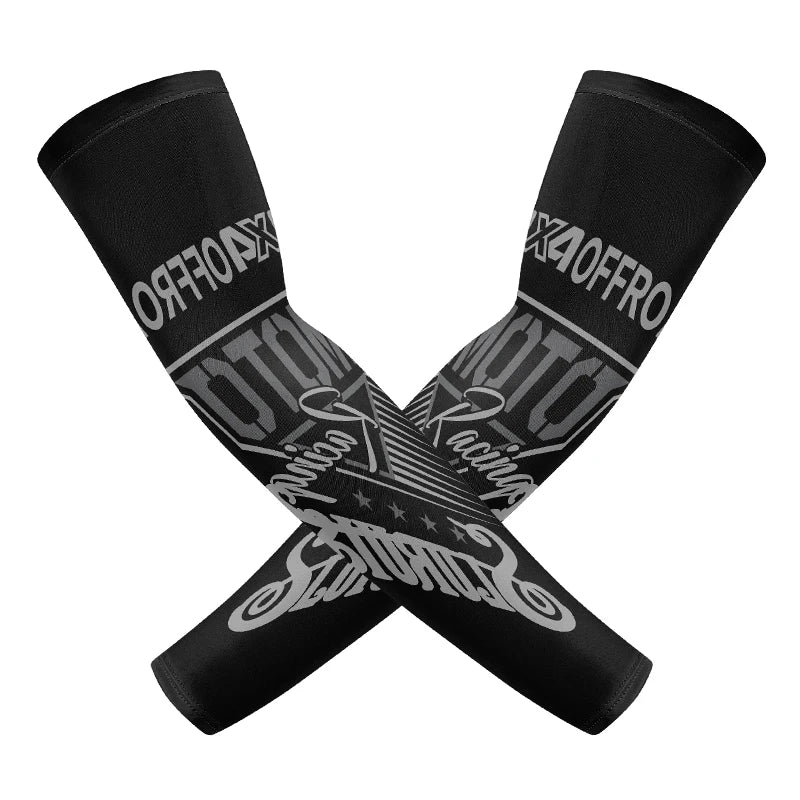 Men's Ice Silk Cooling Arm Sleeves for Cycling - image 25