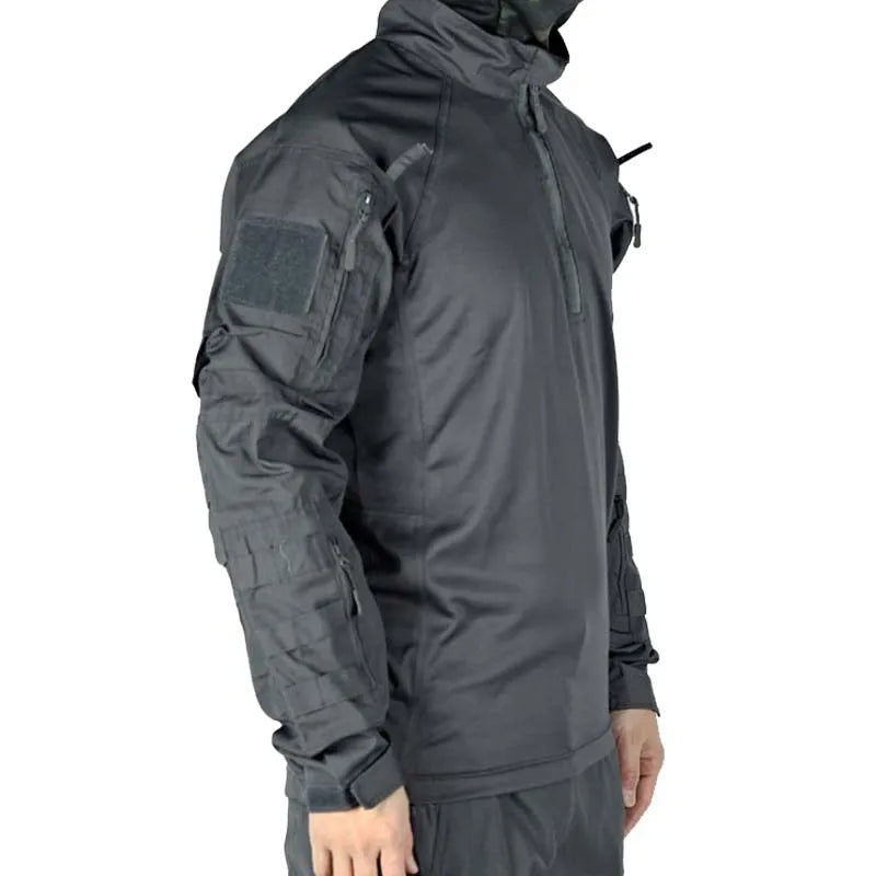 Men's Long-Sleeve Multi-Pocket Tactical Shirt - image 13
