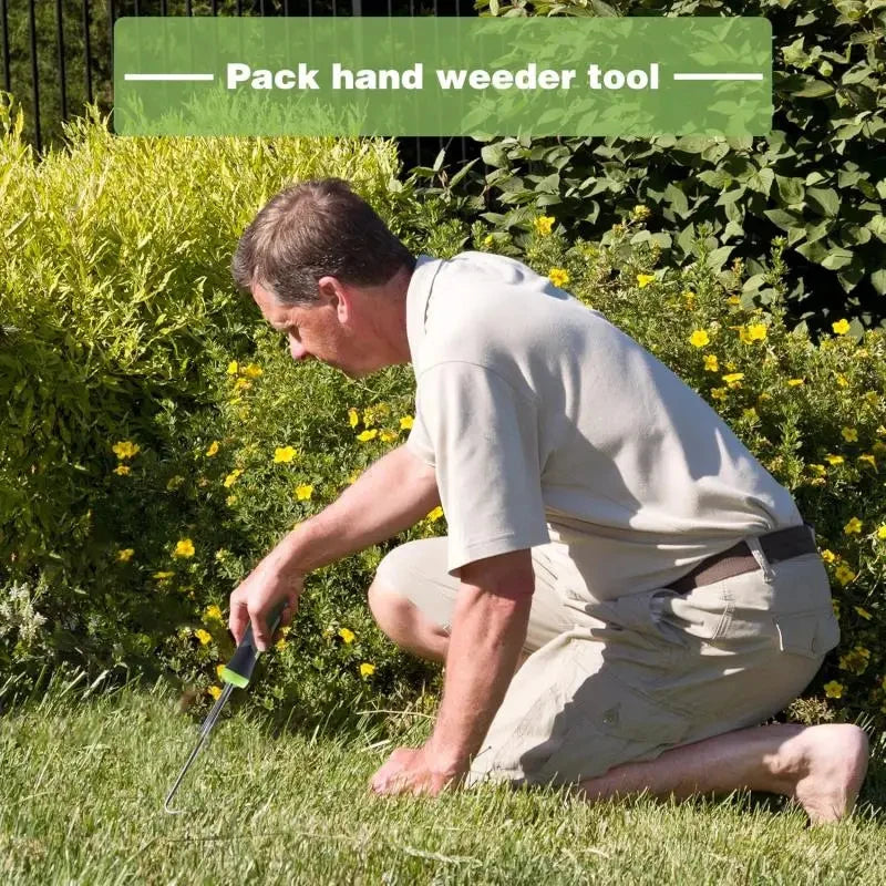 Ergonomic Manual Weeding Tool – Non-Slip Grip Root Remover