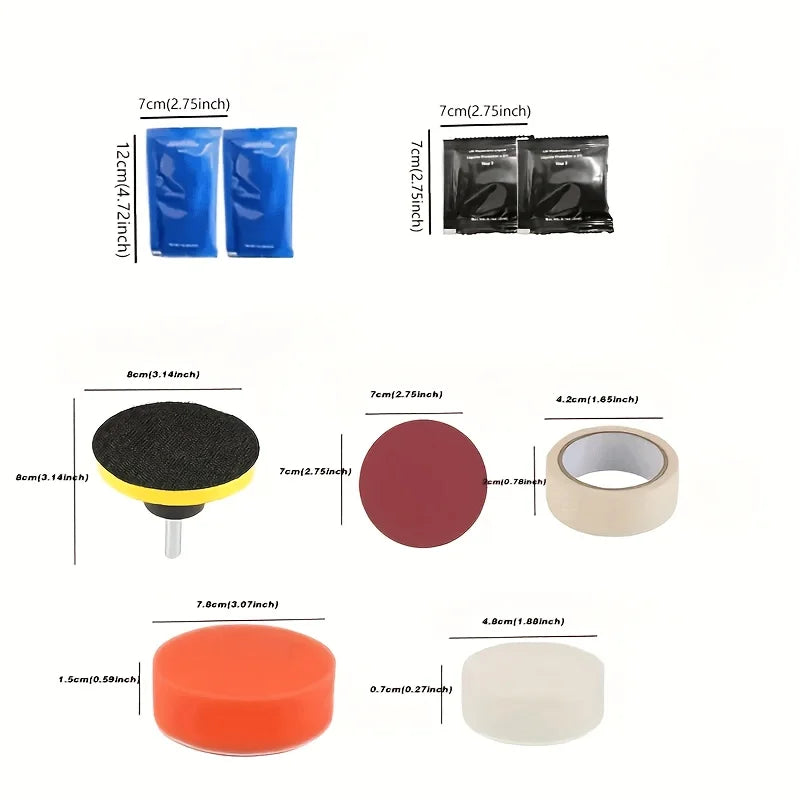 Headlight Restoration and Polishing Kit with Cleaning Paste - view 3