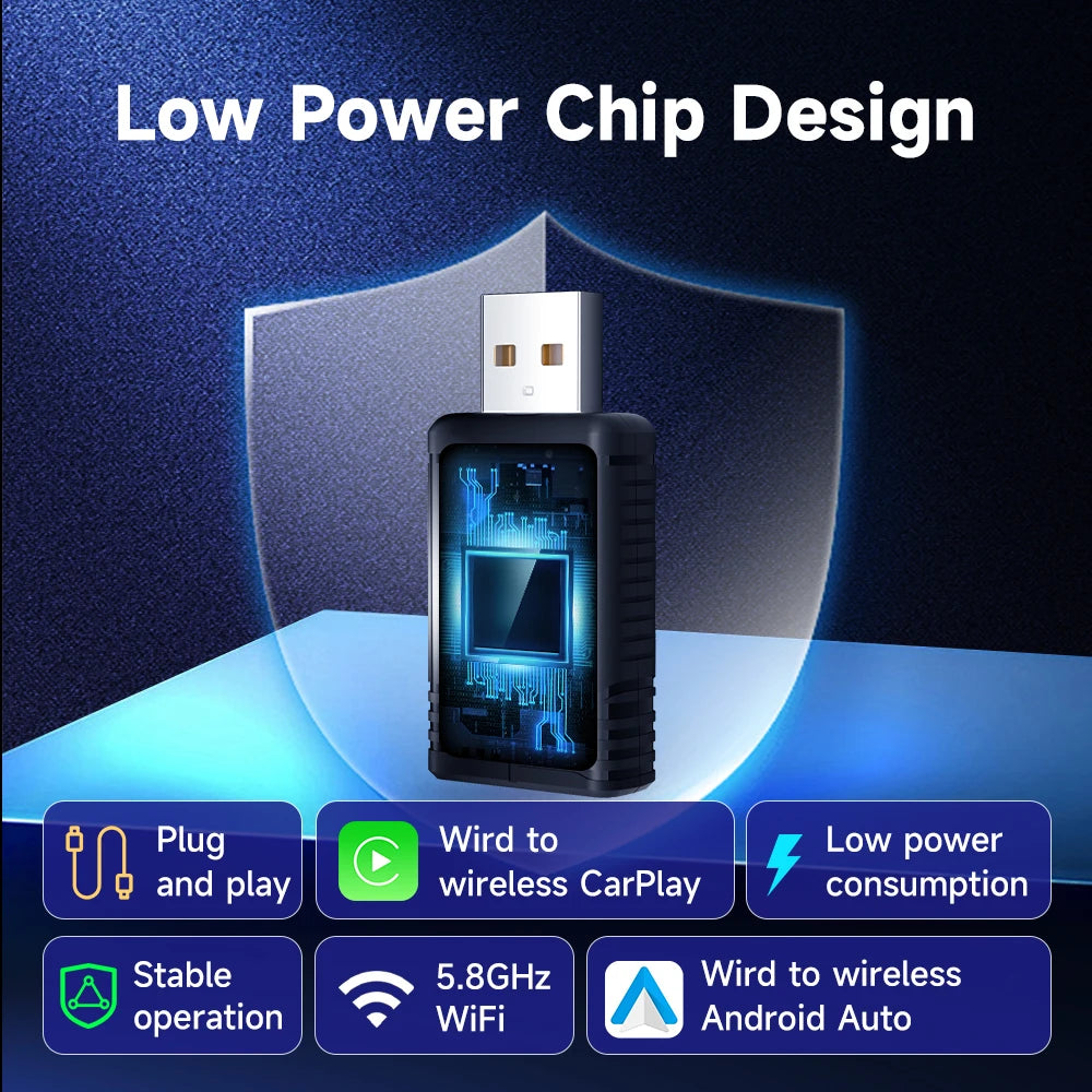 Wireless CarPlay & Android Auto Adapter for Easy Connectivity - image 3
