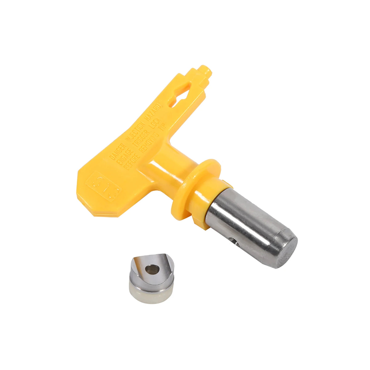 Reversible Tungsten Steel Airless Paint Spray Gun Tip Nozzle Accessory Home Garden