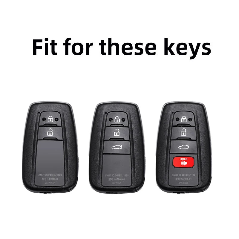 Toyota Key Fob Cover Case TPU for Camry RAV4 Corolla 2017-2022 - image 2