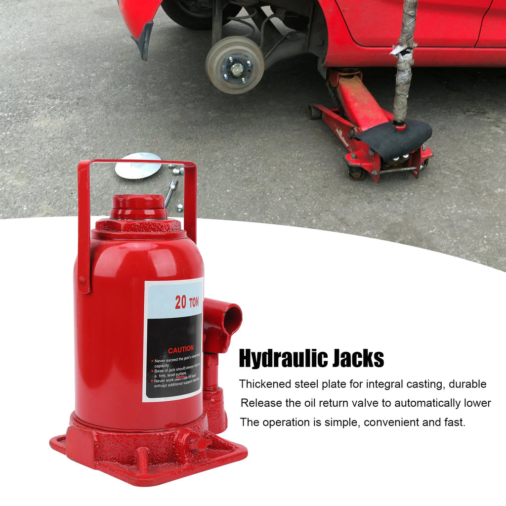 Hydraulic Bottle Jacks for Automotive Construction Industrial Agricultural 20 Ton Industrial Jacks