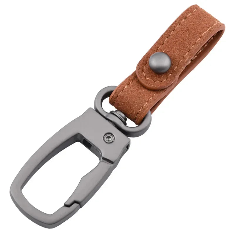 Fashion Handmade Keychain Leather Keyring DIY Car Keychain Key Holder Keys Organizer Charm Keychain Accessories