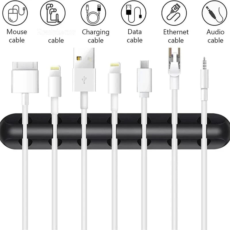 Charging Cable Organizer Snap Clips