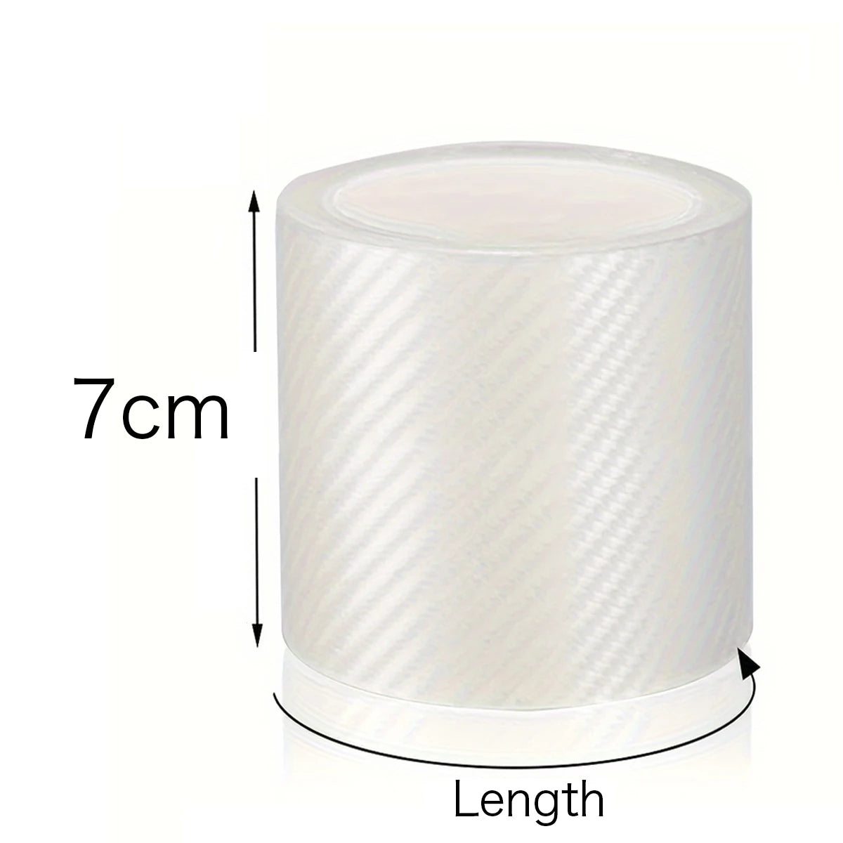 Nano Carbon Fiber Vinyl Wrap - Transparent Car Film (1-10m) - image 10