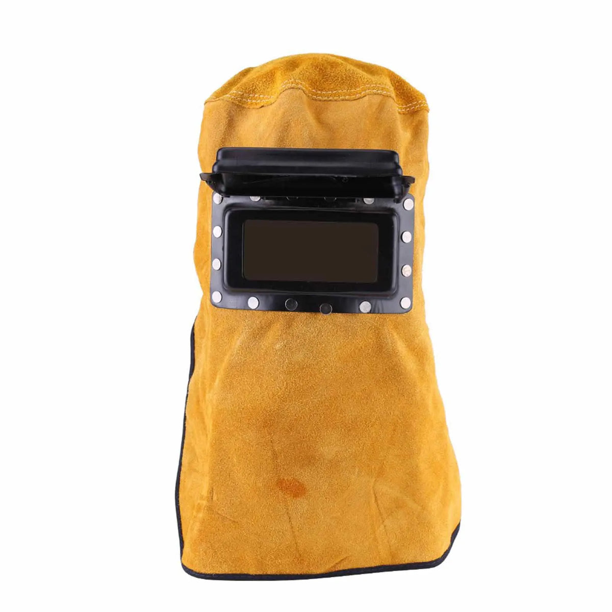 Welding Helmet Durable Good Quality Heat Resistant Breathable Welding Helmet Protection Mask with Lens Leather Welding Mask