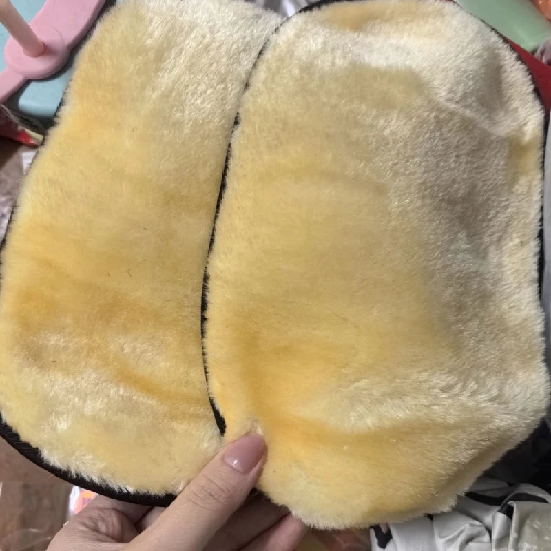 Soft Imitation Wool Car Wash Mitt for Cars and Motorcycles