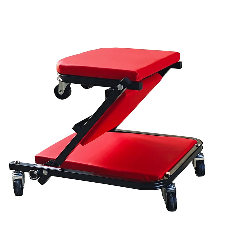 LEADLOONG Car repair bench Mechanic Creeper, Garage Gift, 36" Z Creeper Seat, 2 in 1 Mechanic Gifts, 300 lbs Capacity