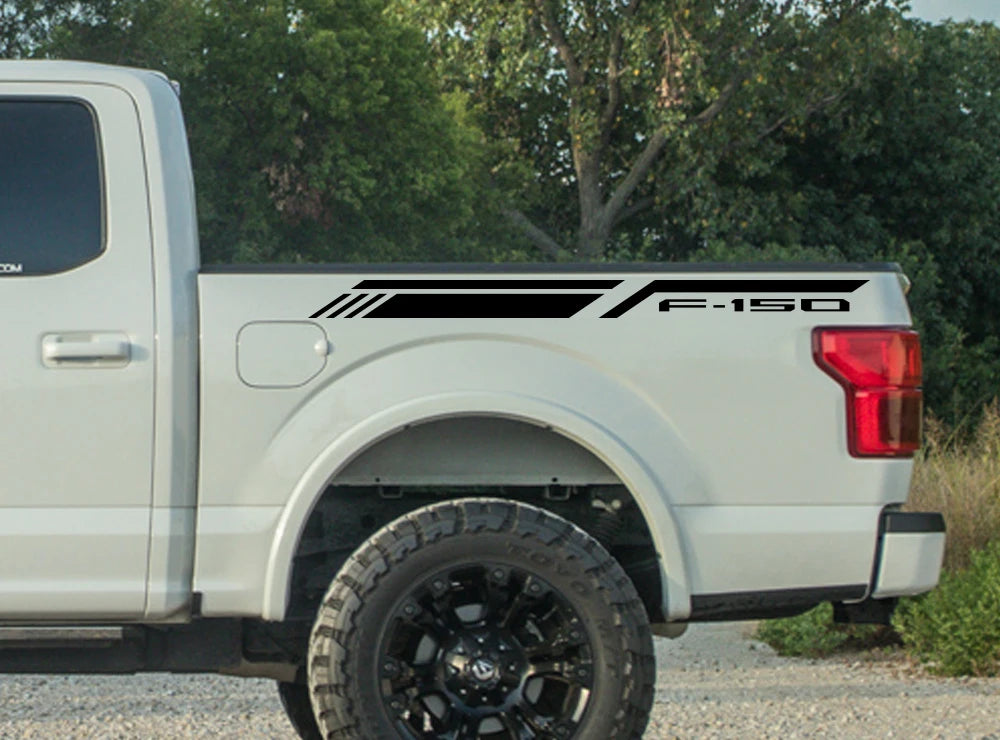 Pickup Bed Side Stripe Decal for F150 Raptor Lariat